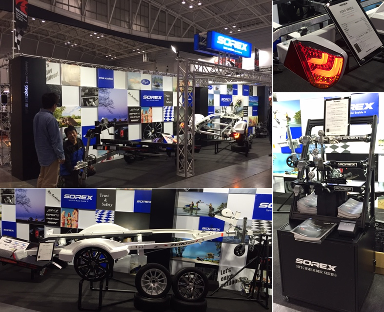 ソレックスブース出展風景ボートショー2016